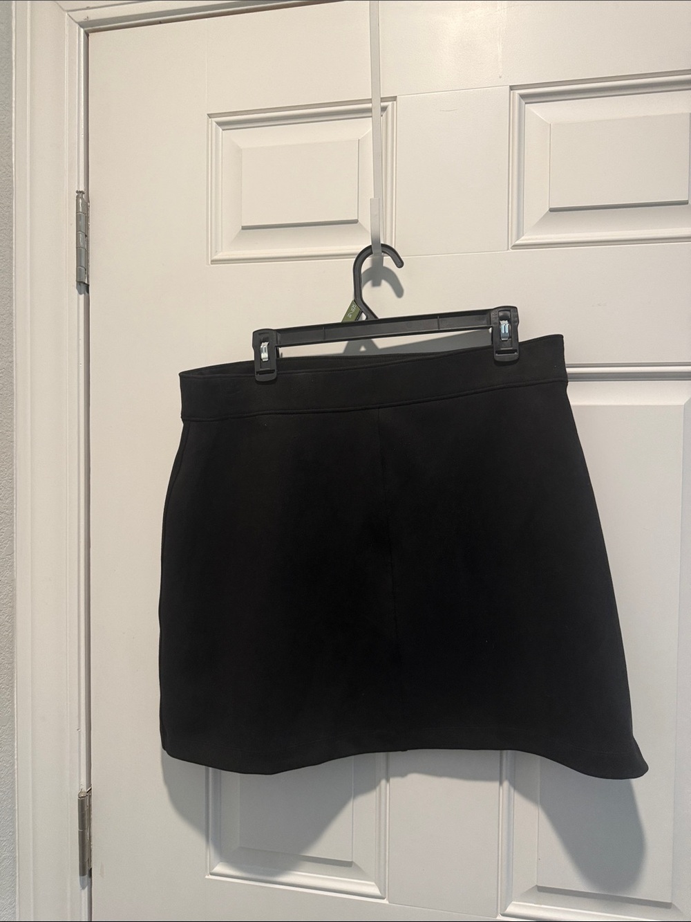 SPANX SUEDE MINI SKIRT Classic Black